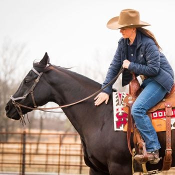 western horse and rider