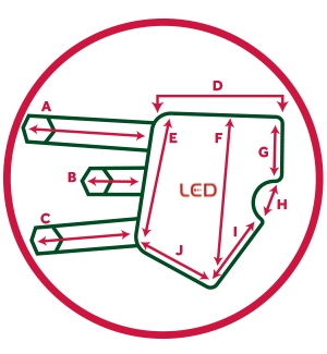 LED Protège-Jarret