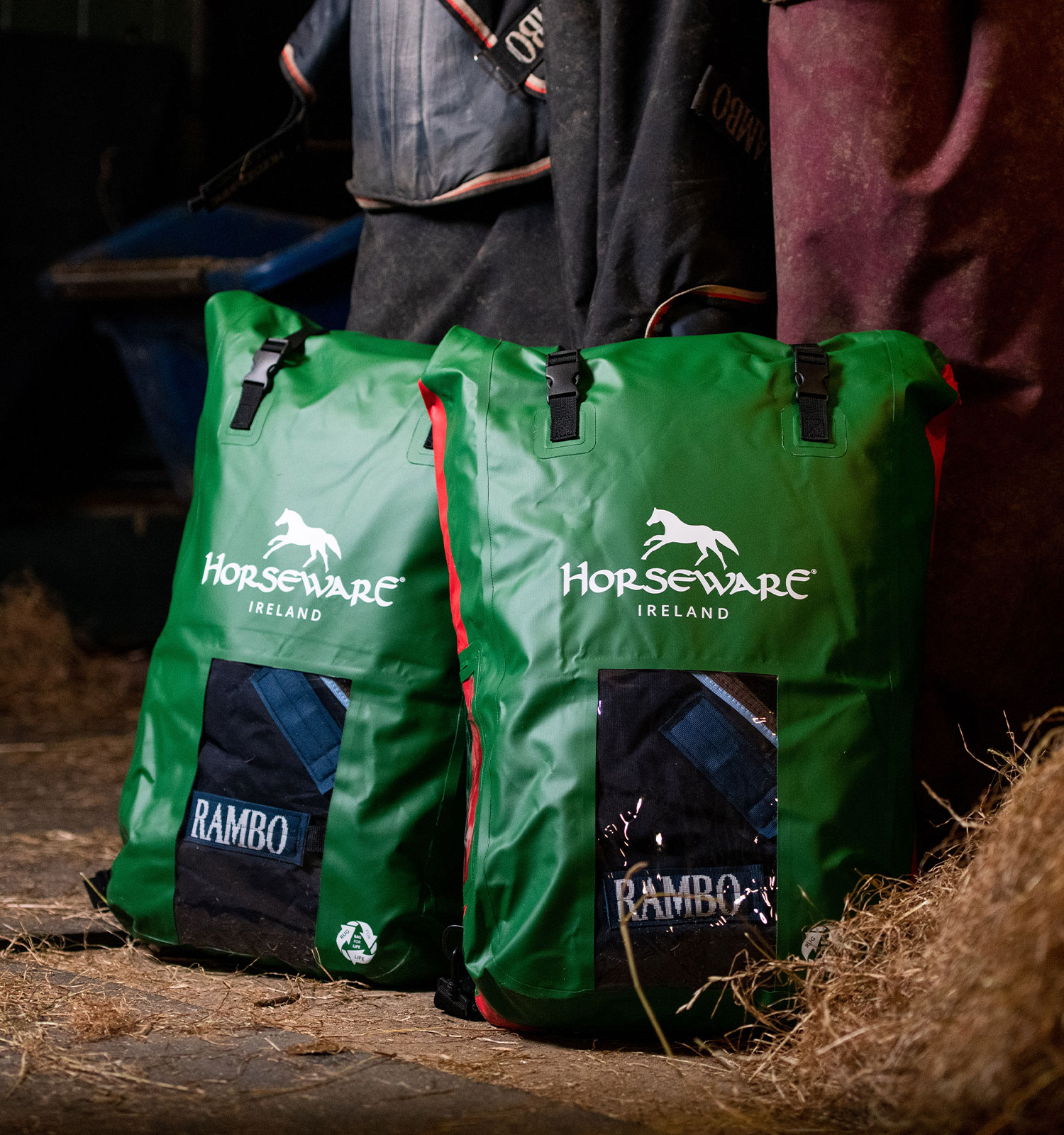 Rambo® Duo Turnout (100g Outer with 300g Liner) – Horseware